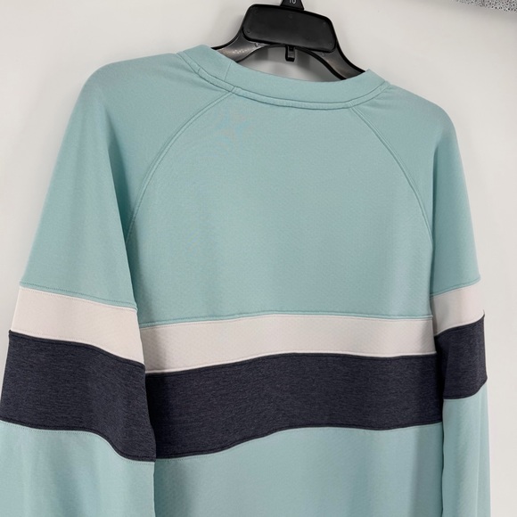 Cotopaxi Bandera Crew Sweatshirt Retro Colorblock Blue White Black Gray Mens XL - Picture 6 of 8